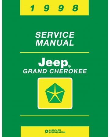 1998 Jeep Grand Cherokee Service Manual