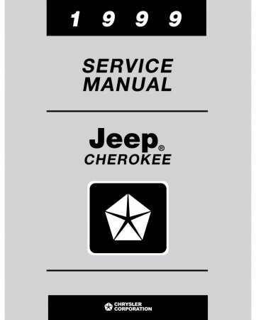 1999 Jeep Cherokee Service Manual