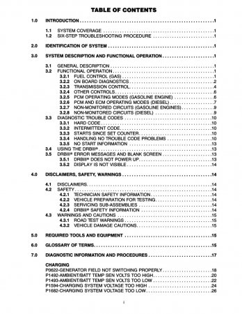 2001 Dodge Ram Truck 1500-3500 Powertrain Diagnostic Procedures