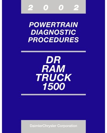 2002 Dodge Ram Truck 1500 Powertrain Diagnostic Procedures