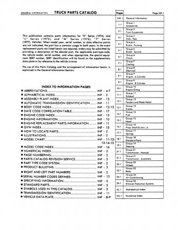 1974-1977 Dodge Truck Parts Catalog