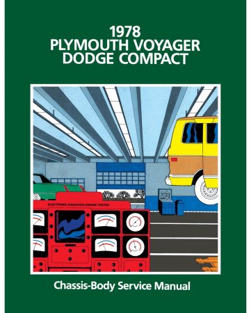 1978 Plymouth Voyager & Dodge Compact Van Service Manual