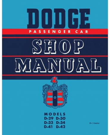 1949-1952 Dodge Shop Manual