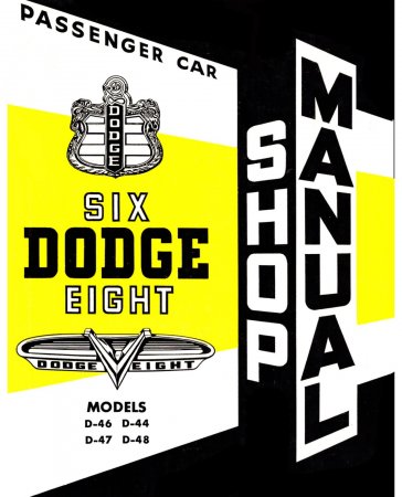 1953 Dodge Shop Manual