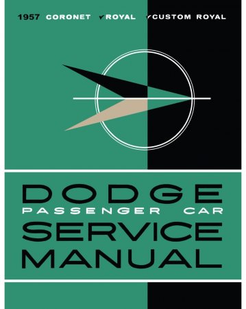 1957 Dodge Shop Manual