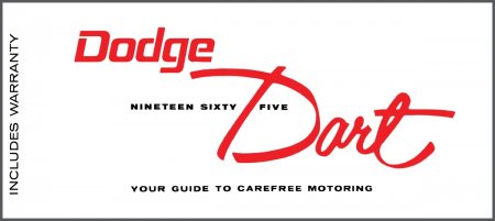 1965 Dodge Dart Owner's Manual