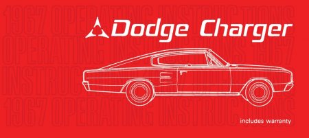 1967 Dodge Charger Instruktionsbok