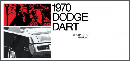 1970 Dodge Dart Instruktionsbok