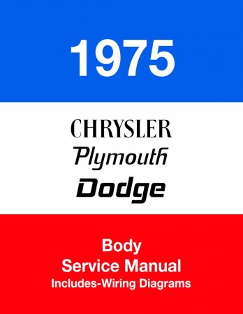 1975 Chrysler Plymouth & Dodge Chassis & Body Service Manual