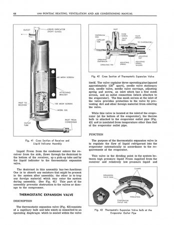 1959 Pontiac Heating Ventilation and AC Manual