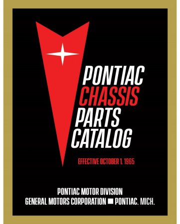 1963-1966 Pontiac Chassis & Body Parts Catalog