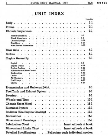 1938 Buick Shop Manual