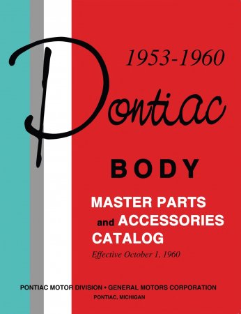 1953-60 Pontiac Master Parts and Accessories Catalog