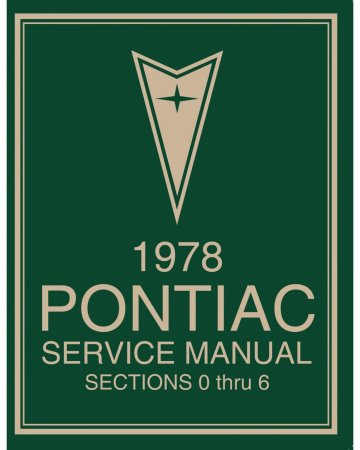 1978 Pontiac Service Manual