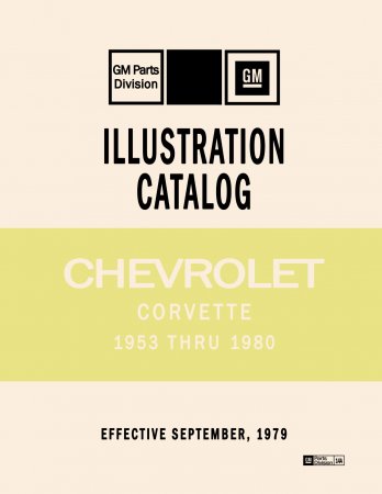 1953-1980 Chevrolet Cortvette Chassis and Body Parts Catalog