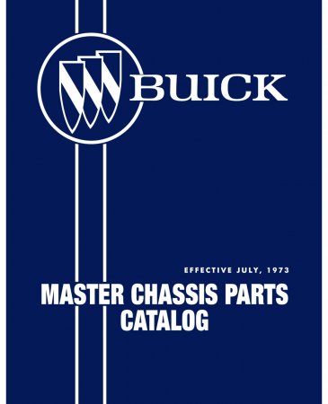 1940-1973 Buick Master Body and Chassis Parts Book