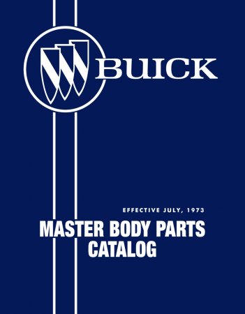1940-1973 Buick Master Body and Chassis Parts Book