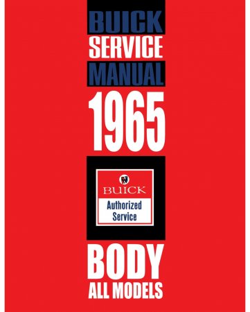 1965 Buick Body Service Manual