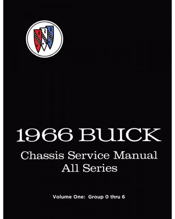 1966 Buick Chassis Service Manual