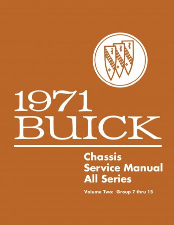 1971 Buick Chassis Service Manual