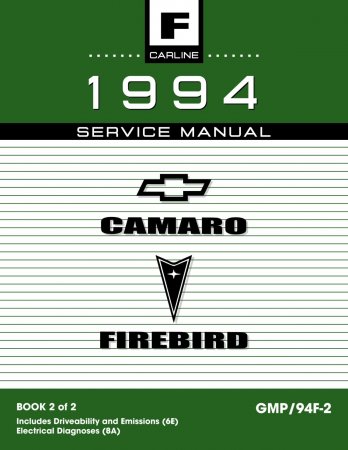 1994 Camaro Firebird Service Manual
