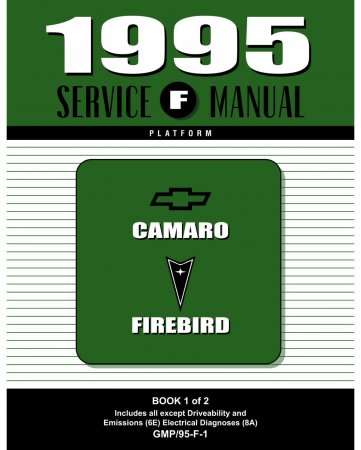 1995 Camaro Firebird Service Manual