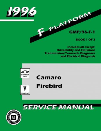 1996 Camaro Firebird Service Manual