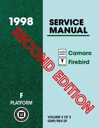 1998 Camaro Firebird Service Manual