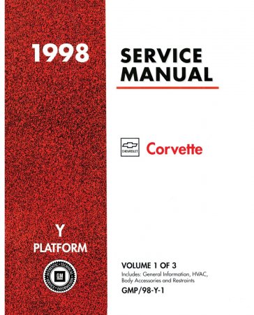 1998 Corvette Service Manual