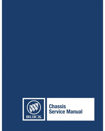 1983 Buick Chassis Service Manual