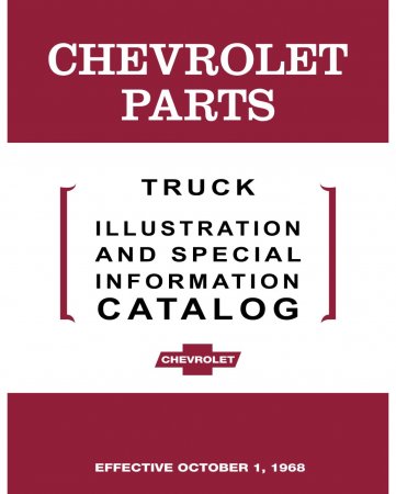 1959-1968 Chevrolet Truck Parts Illustration And Special Information Catalog