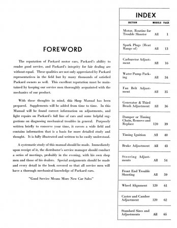 1932-1936 Packard One Twenty Eight-Super Eight Twelve Shop Manual