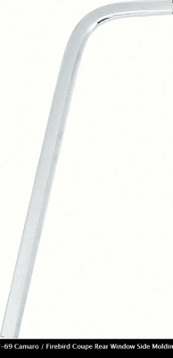 1967-69 CAMARO / FIREBIRD COUPE REAR WINDOW SIDE MOLDING
