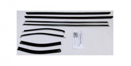 Skraplistsats Oldsmobile Cutlass 2 dr HT 1969-72 option yttre kromlist