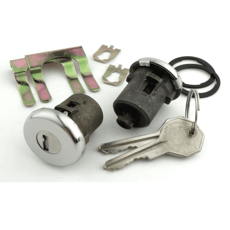 Dörrlås GM med originalnycklar 1965-66, Skylark 1962-66