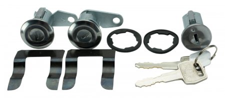 Låssats dörr och tändningslås Ford 1966-69, Pickup 1967-79