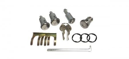 Låssats Bagage, dörrar, handsfack, originalnycklar Chevrolet 1964