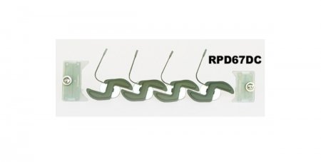 Clipssats nedre dörrlist, satsen räcler till en dörr. Korrekt reproducerade clips. Pontiac GTO 1967