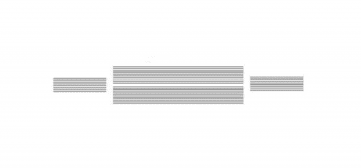 Grill and headlight applique for 1968 Camaro Ralley-Sport