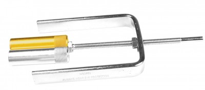 Steering wheel lock plate tool
