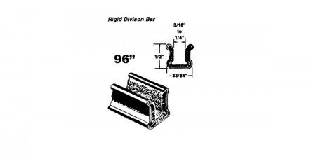 U kanalslist 33/64 x 1/2 GM 1940-60